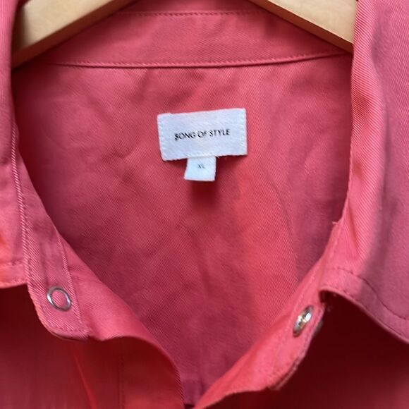 NWT Song of Style Genevieve Shirt XL - Picture 3 of 4